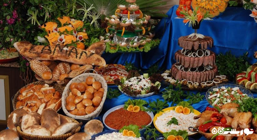 بوفه سلف سرویس هتل لارا دایموند